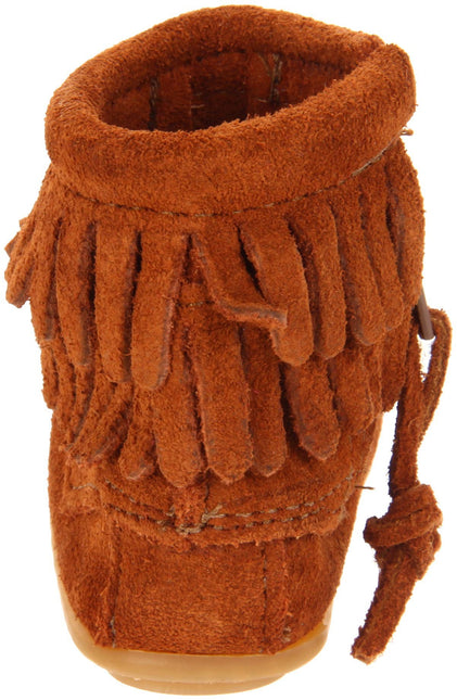 MINNETONKA KIDS DOUBLE FRINGE KIDS BOOTS