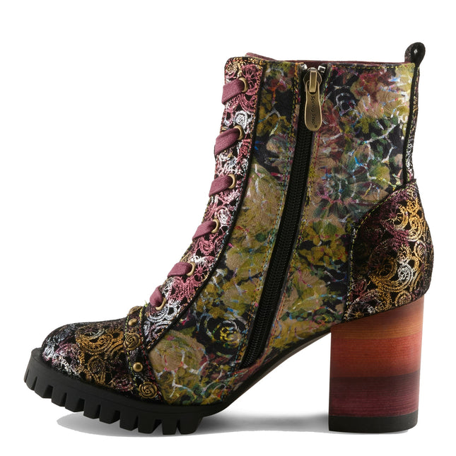 L'ARTISTE BUTOFCOURSE WOMEN BOOTS - Bordeaux Multi
