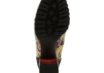 L'ARTISTE BUTOFCOURSE WOMEN BOOTS - Bordeaux Multi