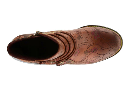 L'ARTISTE CHAKAKHAN WOMEN BOOTS - Camel Multi