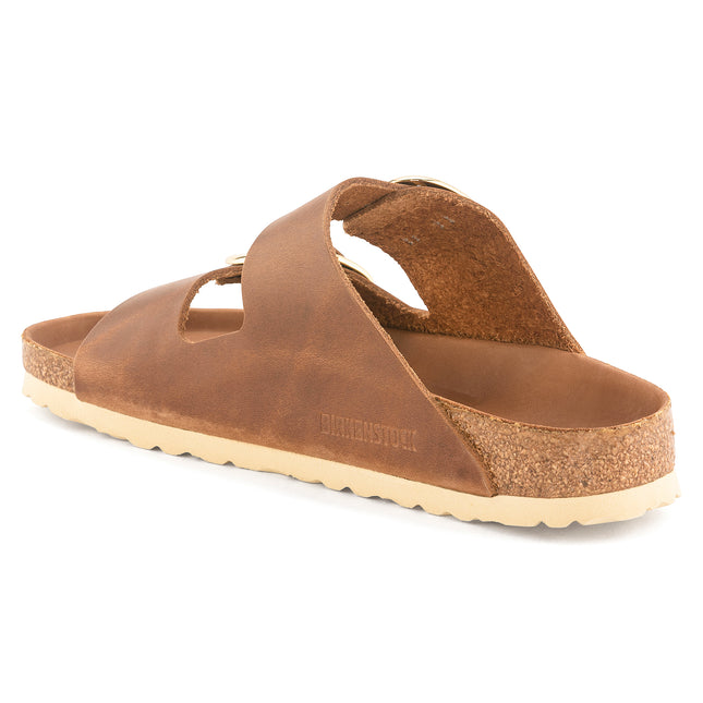 BIRKENSTOCK ARIZONA BIG BUCKLE OILED LEATHER WOMEN SANDALS