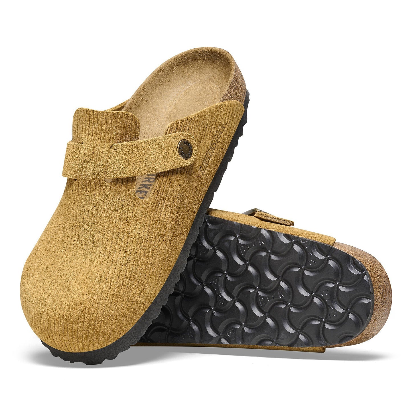 BIRKENSTOCK BOSTON SUEDE EMBOSSED