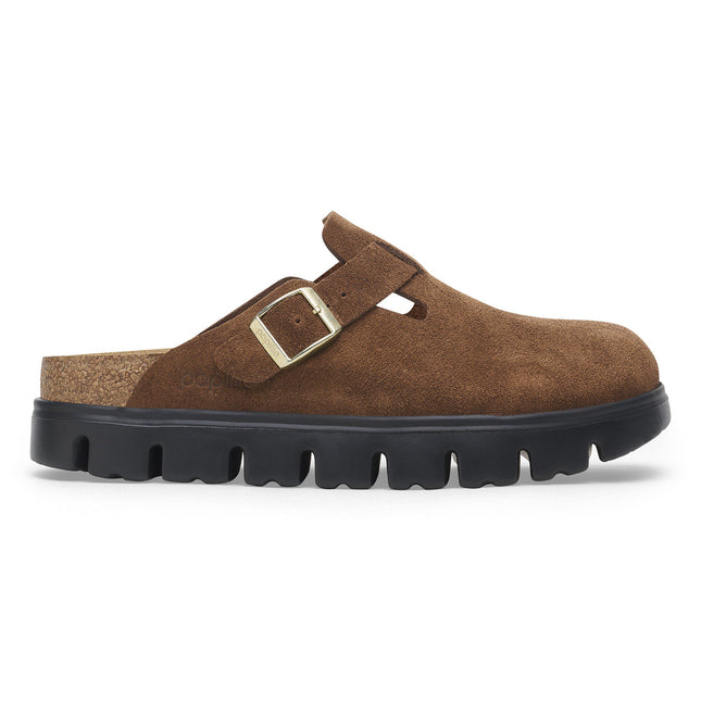BIRKENSTOCK BOSTON CHUNKY SUEDE LEATHER WOMEN CLOGS