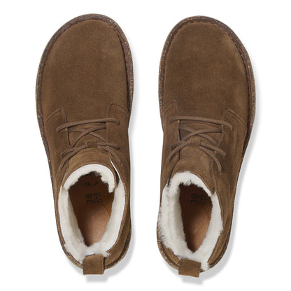 BIRKENSTOCK Uppsala Mid Shearling Suede Leather