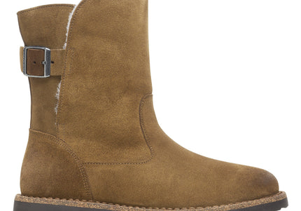BIRKENSTOCK UPPSALA SHEARLING SUEDE LEATHER WOMEN BOOTS