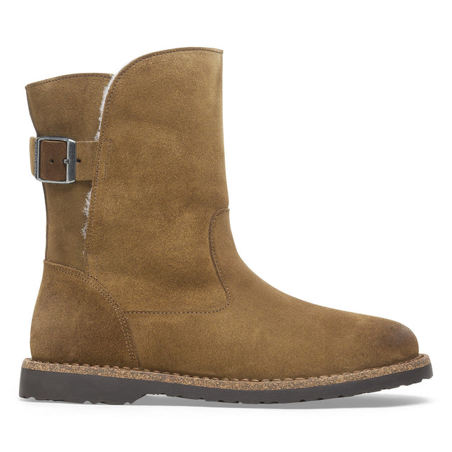 BIRKENSTOCK UPPSALA SHEARLING SUEDE LEATHER WOMEN BOOTS