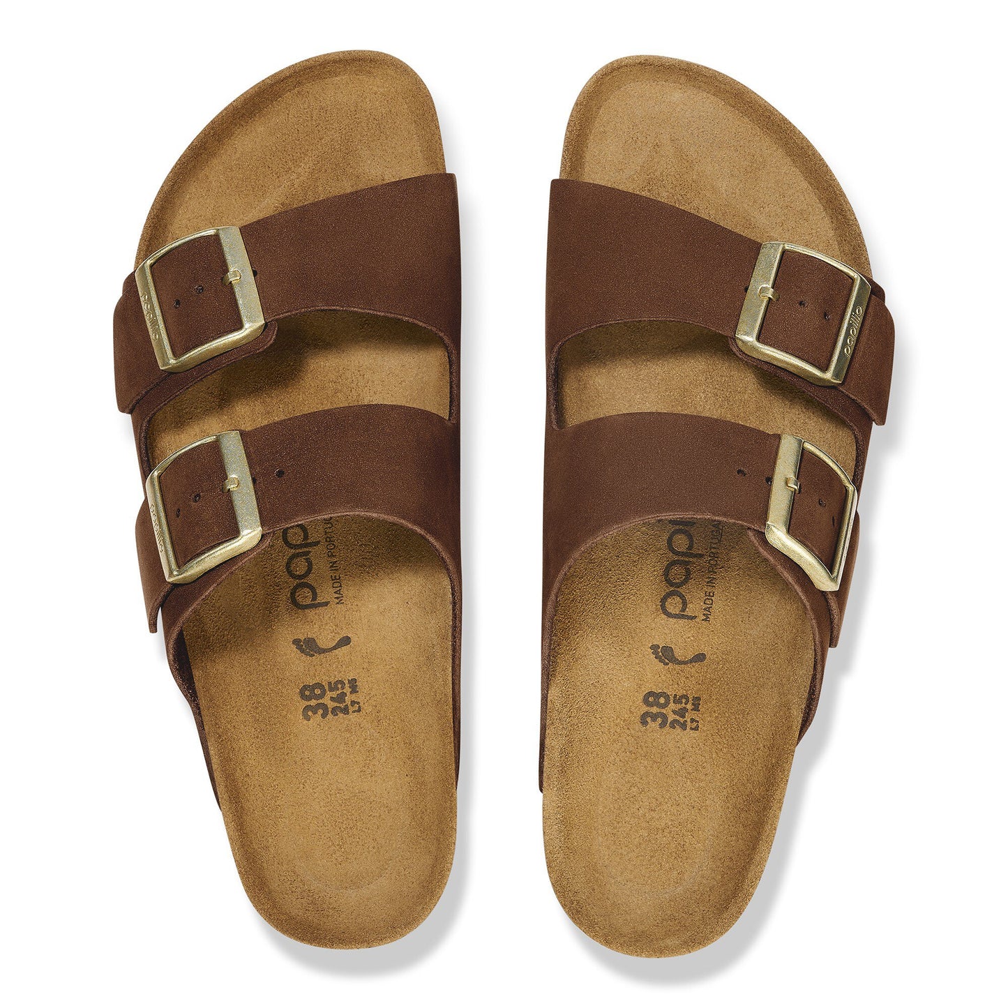 BIRKENSTOCK ARIZONA FLEX PLATFORM NUBUCK LEATHER