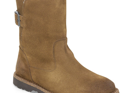 BIRKENSTOCK UPPSALA SHEARLING SUEDE LEATHER WOMEN BOOTS