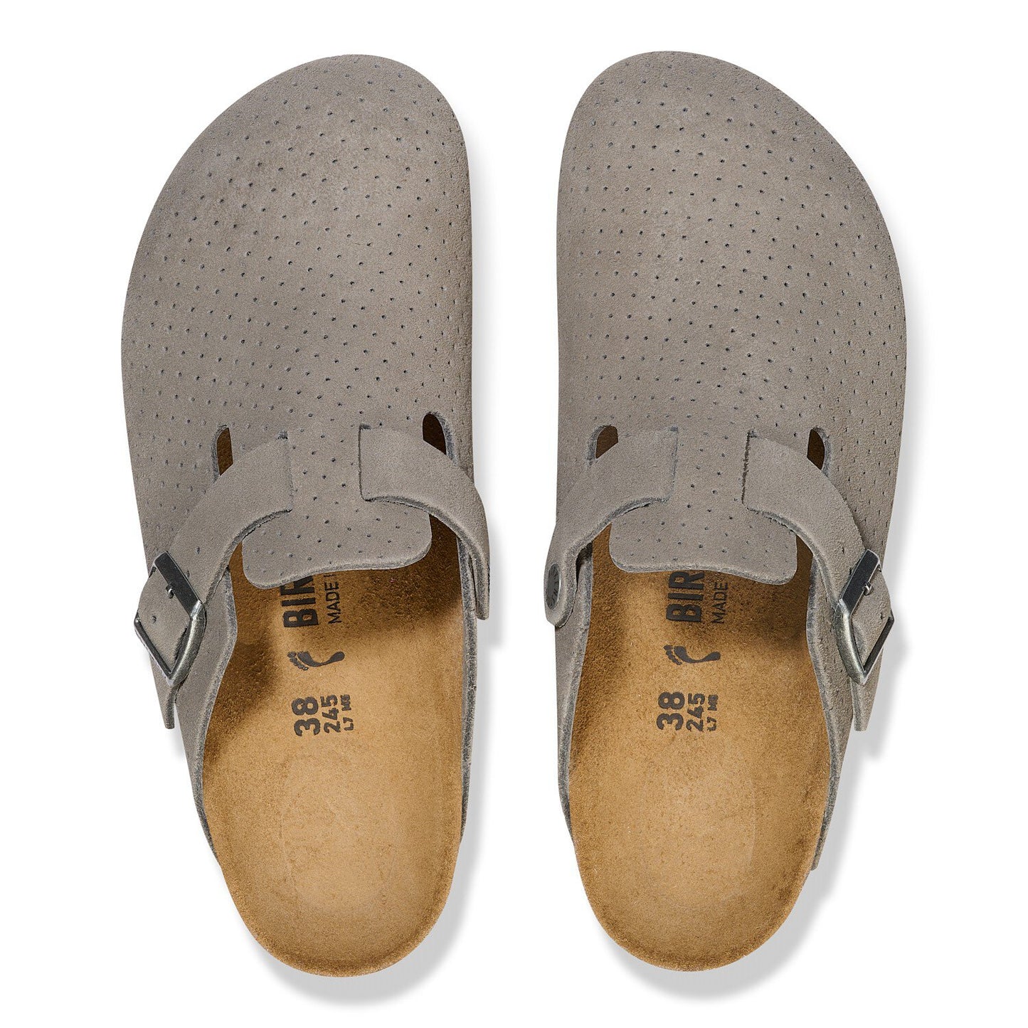 BIRKENSTOCK BOSTON SUEDE EMBOSSED