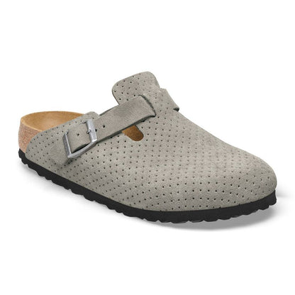 BIRKENSTOCK BOSTON SUEDE EMBOSSED