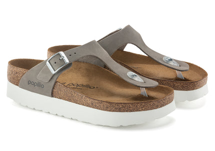 BIRKENSTOCK GIZEH PLATFORM WOMEN SANDALS