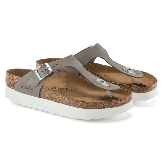 BIRKENSTOCK GIZEH PLATFORM WOMEN SANDALS
