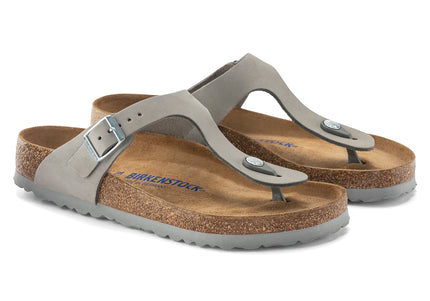 BIRKENSTOCK GIZEH SOFT FOOTBED WOMEN SANDALS