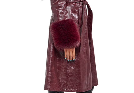 AZALEA WANG KAYA WOMEN COATS - Merlot