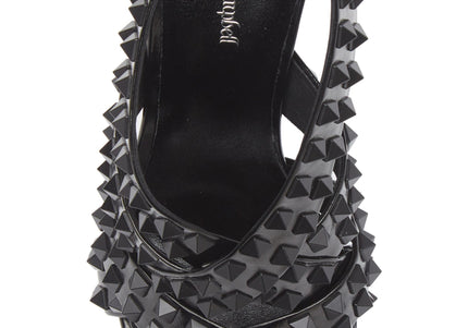 JEFFREY CAMPBELL RONNY-SD Women Heels - Black Patent Combo
