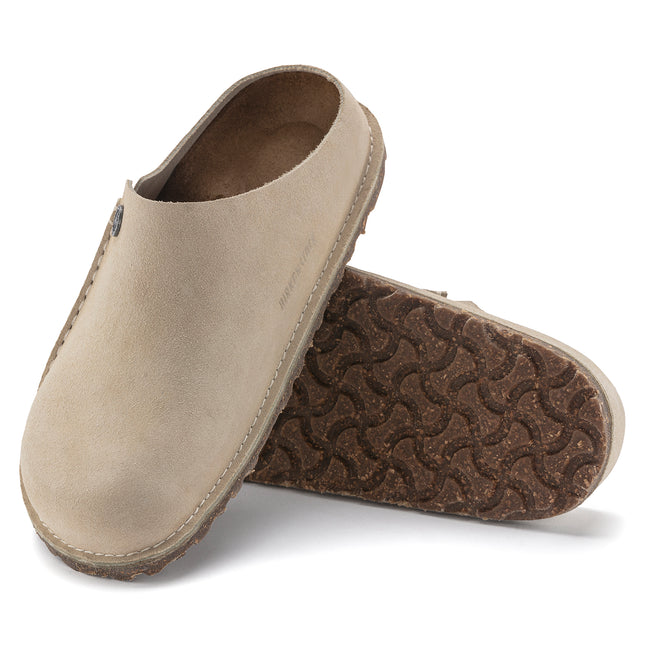 BIRKENSTOCK ZERMATT SUEDE LEATHER UNISEX CLOGS