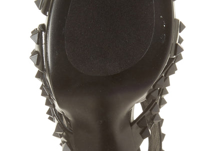 JEFFREY CAMPBELL RONNY-SD Women Heels - Black Patent Combo