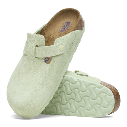 BIRKENSTOCK BOSTON SOFT FOOTBED SUEDE LEATHER