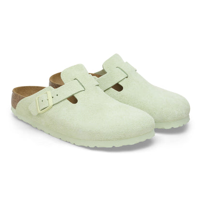 BIRKENSTOCK BOSTON SOFT FOOTBED SUEDE LEATHER