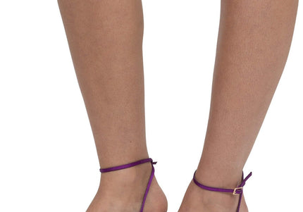 JEFFREY CAMPBELL FLUXX Women Heels - Purple Satin