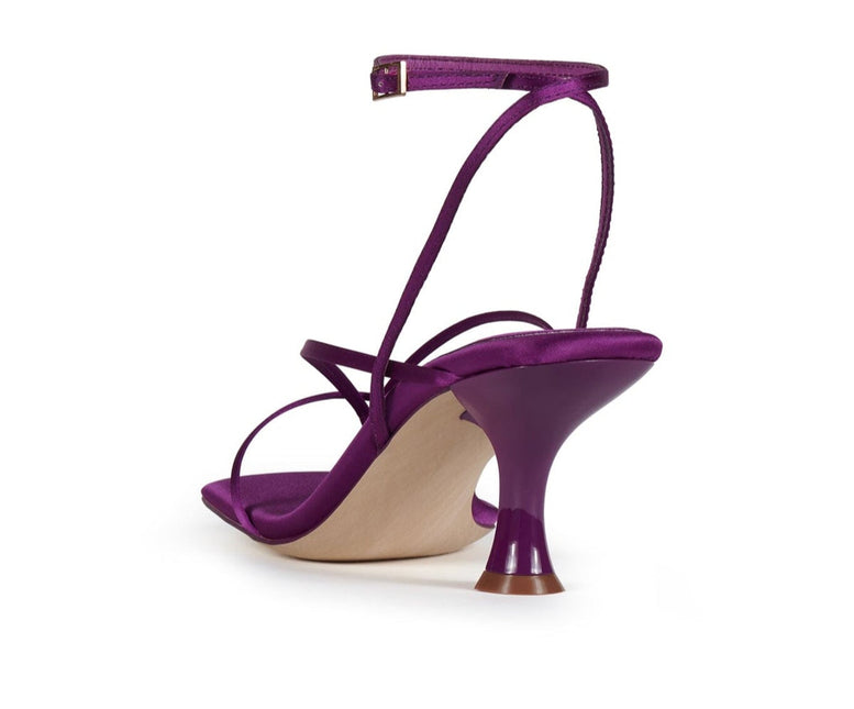 JEFFREY CAMPBELL FLUXX Women Heels - Purple Satin