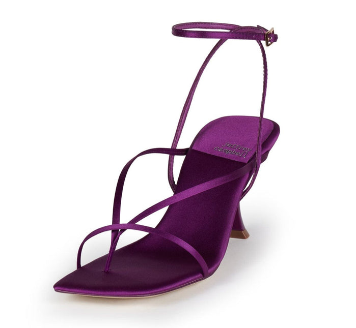 JEFFREY CAMPBELL FLUXX Women Heels - Purple Satin