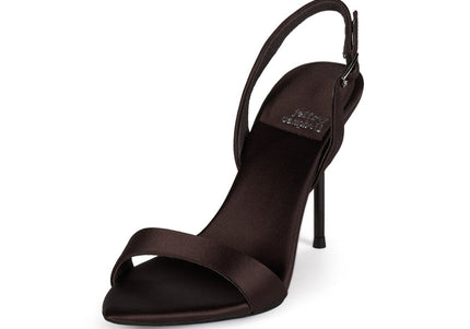 JEFFREY CAMPBELL GO-GETTER Women Heels - Coffee Satin
