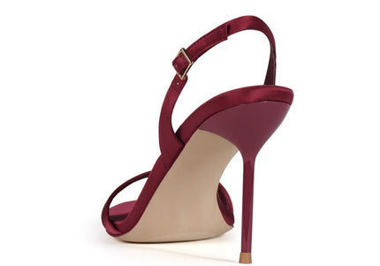 JEFFREY CAMPBELL GO-GETTER Women Heels - Fuchsia Satin