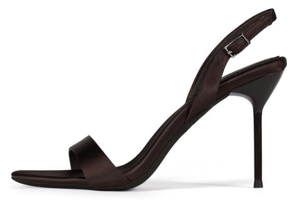 JEFFREY CAMPBELL GO-GETTER Women Heels - Coffee Satin