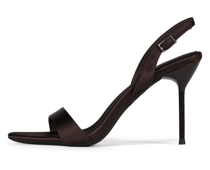 JEFFREY CAMPBELL GO-GETTER Women Heels - Coffee Satin
