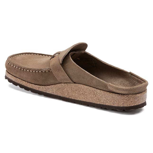 BIRKENSTOCK BUCKLEY SUEDE LEATHER WOMEN CLOGS