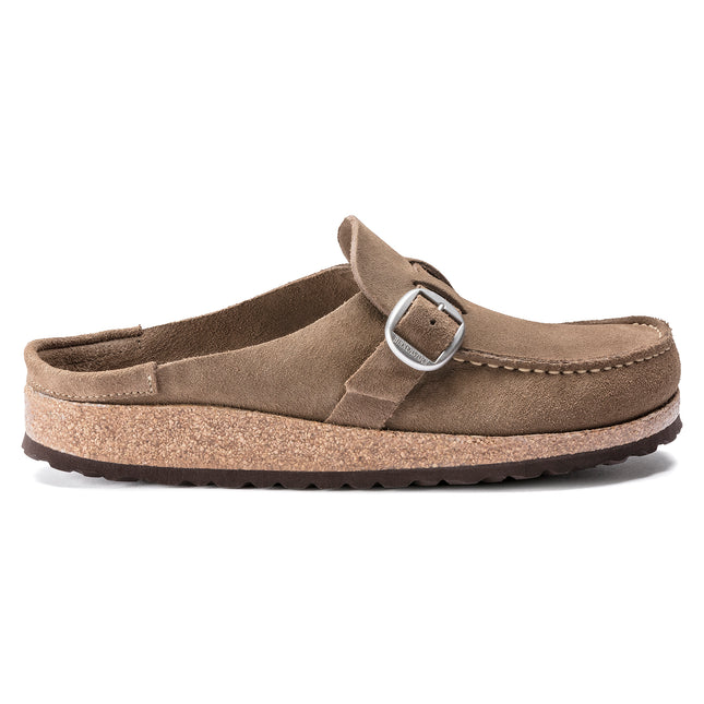 BIRKENSTOCK BUCKLEY SUEDE LEATHER WOMEN CLOGS