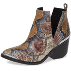 Grey Wine Snake Silver