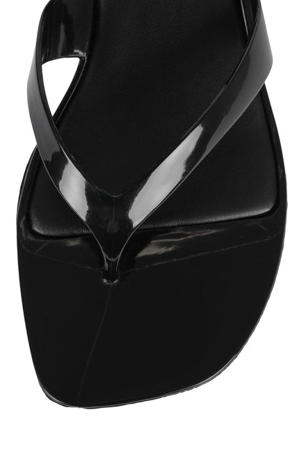 JEFFREY CAMPBELL GUMMY-THG Women Sandals - Black Shiny
