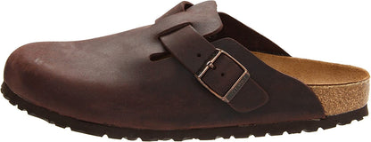 BIRKENSTOCK BOSTON HABANA LEATHER