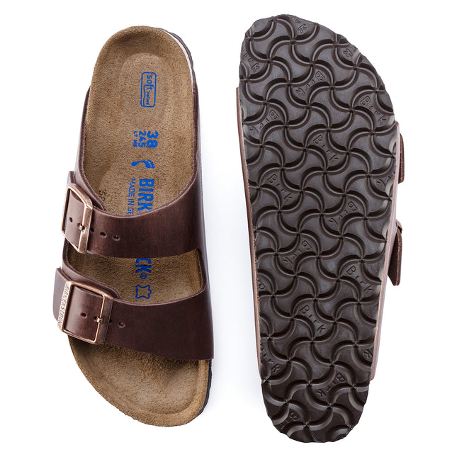 BIRKENSTOCK Arizona Soft Footbed Oiled Nubuck Leather