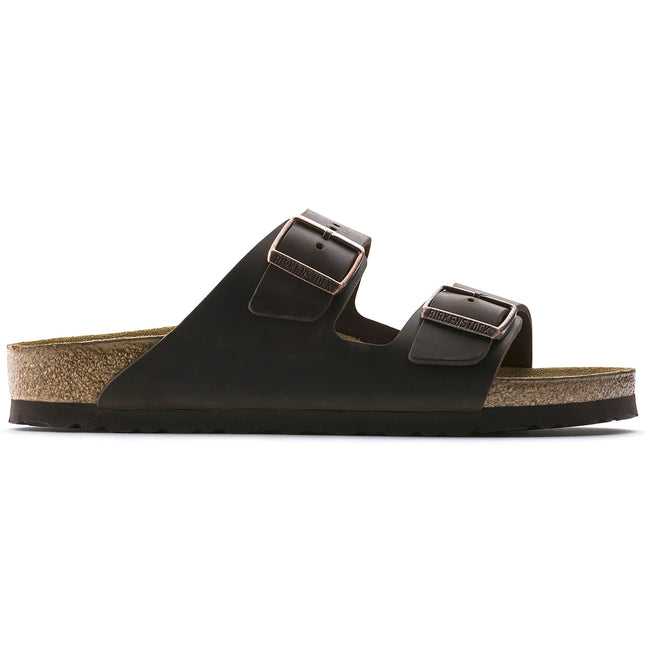 BIRKENSTOCK ARIZONA OILED LEATHER UNISEX SANDALS