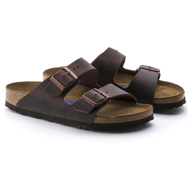 BIRKENSTOCK Arizona Soft Footbed Oiled Nubuck Leather