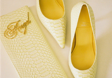 JEFFREY CAMPBELL HALO-C Women Bags - Yellow Snake