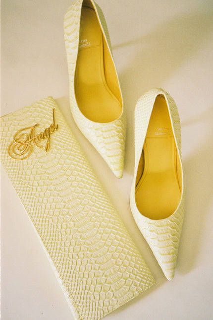 JEFFREY CAMPBELL HALO-C Women Bags - Yellow Snake