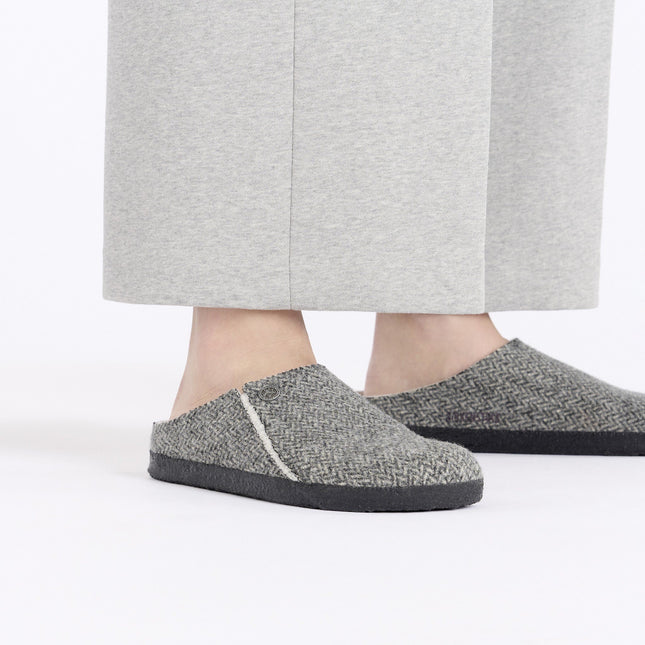 BIRKENSTOCK ZERMATT SHEARLING WOOL FELT WOMEN CLOGS