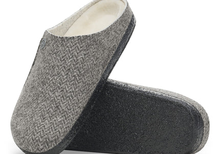 BIRKENSTOCK ZERMATT SHEARLING WOOL FELT WOMEN CLOGS