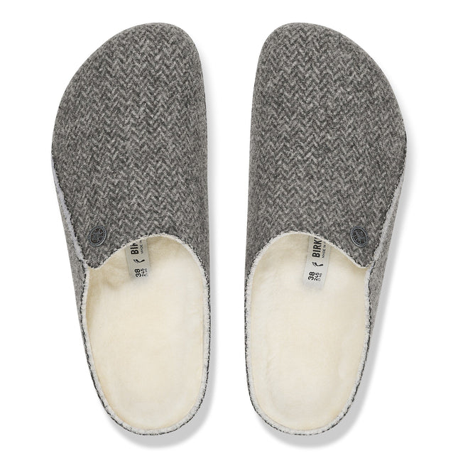 BIRKENSTOCK ZERMATT SHEARLING WOOL FELT WOMEN CLOGS