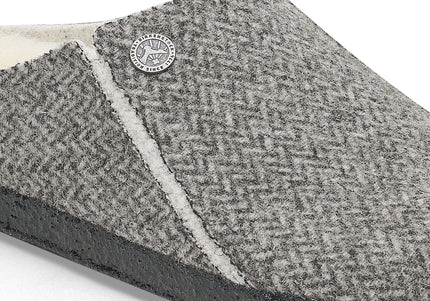 BIRKENSTOCK ZERMATT SHEARLING WOOL FELT WOMEN CLOGS