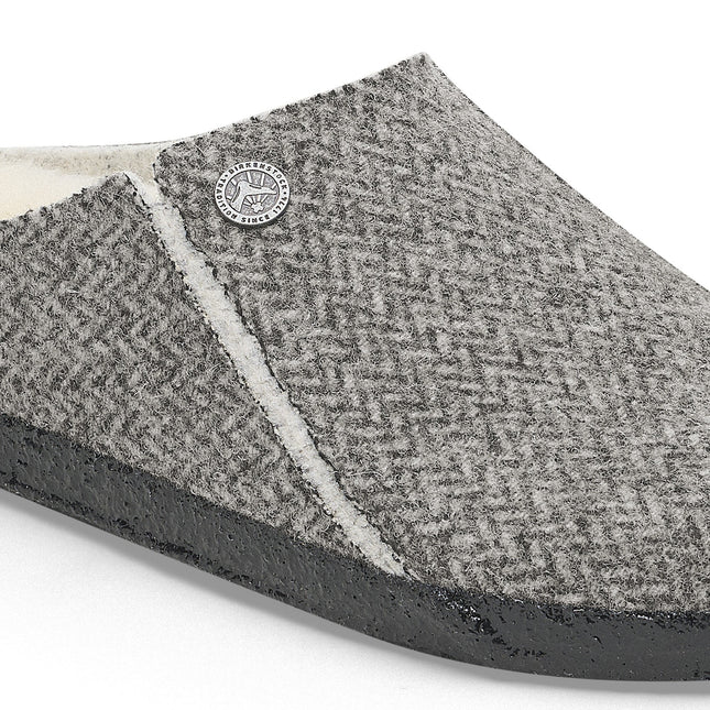 BIRKENSTOCK ZERMATT SHEARLING WOOL FELT WOMEN CLOGS