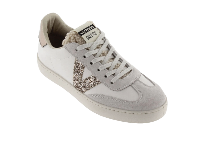 VICTORIA BERLIN LEATHER & SPLIT LEATHER  WOMEN SNEAKERS