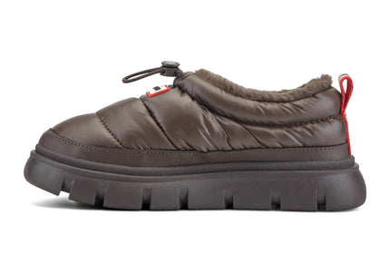 HUNTER MADI WOMEN MULES - Dark Brown