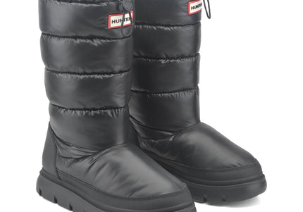 HUNTER MAGNOLIA WOMEN RAIN BOOTS - Black