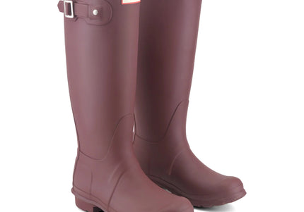 HUNTER W ORIGINAL TALL BOOT WOMEN RAIN BOOTS - Dark Red