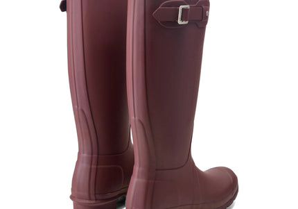 HUNTER W ORIGINAL TALL BOOT WOMEN RAIN BOOTS - Dark Red